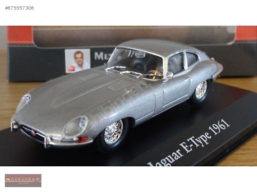 Jaguar E Type >> Jaguar E Type 1961 Silver Gergedan Hobby Diecast Model Araba Jaguar E Type >> Jaguar E Type 1961 Silver Gergedan Hobby Diecast Model Araba