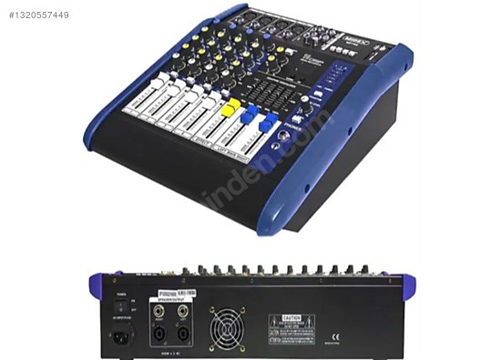 Midex MP-700 Amfili Power Mikser 2x350 WATT 4 Kanal Dsp Efekt EQ