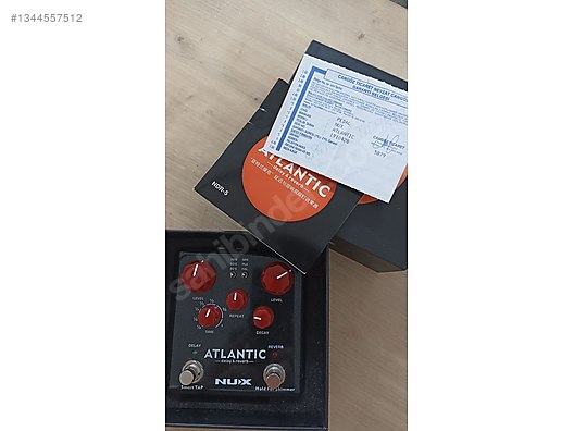 Nux Atlantic Delay & Reverb Pedali - Efekt Pedalı ve Diğer