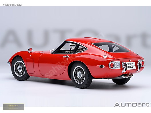 TOYOTA 2000GT バーガンディ 1/18 ミニカー Autoart Diecast Model 1:18 Toyota Araba - 1296557622