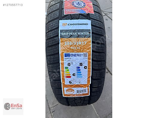 205/55R17 CROSSWIND 95V XL GRIP PEAK WİNTER *2025* ENSA sahibinden