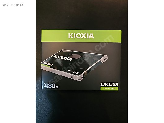 Kioxia 480 GB Sata SSD SIFIR KAPALI KUTU ! sahibinden.comda