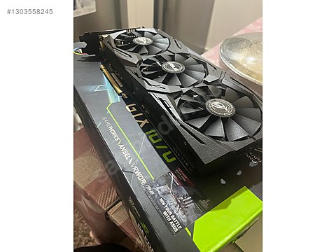 ASUS ROG STRIX GTX 1070 8GB 256bit TEMİZ sahibinden.comda - 1303558245