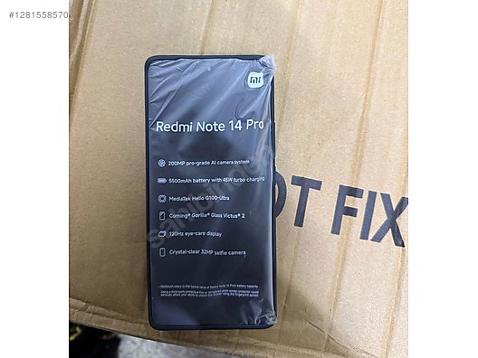 Used & Brand New Items / Cell Phones & Accessories / Cell Phones / Xiaomi / Redmi Note 14 Pro