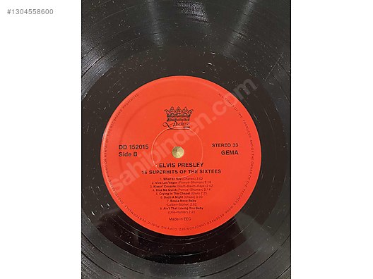 Elvis Presley Plak Superhits Of The Sixties - Müzik Plakları