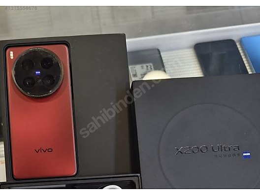 1 TB Kırmızı Vivo X200 Ultra Cep Telefonu - 1315558676