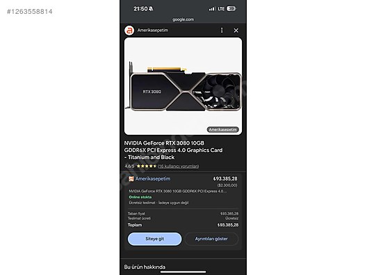 Sıfır Ekran Kartı