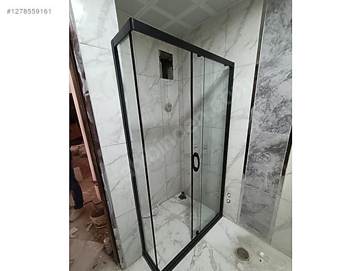 Siyah Çerçeveli ön cephe duşakabin - Duşakabin & Duş Teknesi ve Yapı Malzemeleri sahibinden.com'da