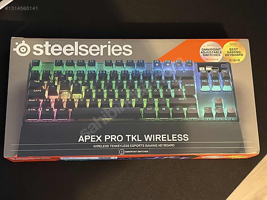 STEELSERIES APEX PRO TKL WIRELESS GARANTİSİ DEVAM ETMEKTEDİR