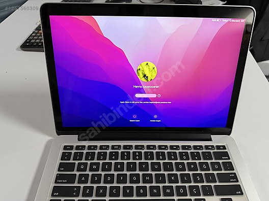 Apple Macbook / MacBook Pro 2015 retina ekran sahibinden.comda