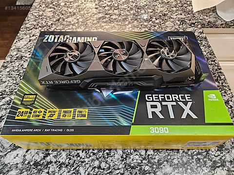 ZOTAC RTX 3090 KUTULU sahibinden.comda - 1341560535