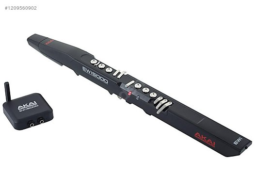 Akai EWI 5000 Mükemmel Durumda, Kutulu ve Özel El Yapımı Çanta