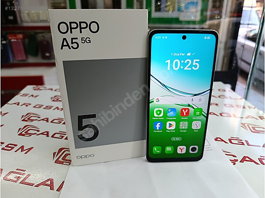 256 GB Beyaz Oppo A5 5G Cep Telefonu - 1327560918