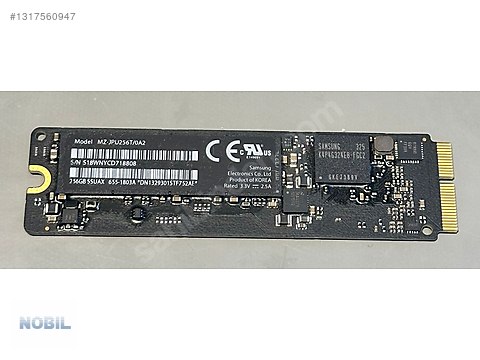 Apple MacBook Pro A1398/A1466 Samsung SSD 256GB - MZ-JPU256T/0A2