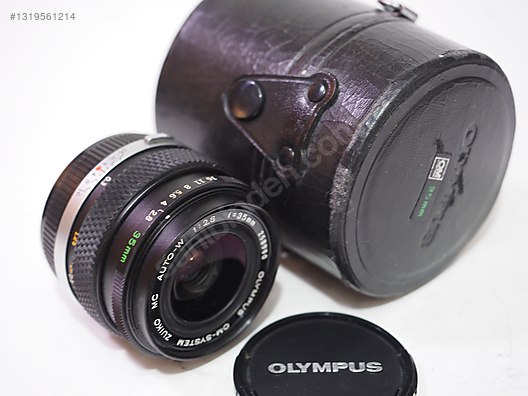 Lenses / Olympus OM Zuiko Auto-W 35mm f/2.8 Lens ~Near Mint~ on