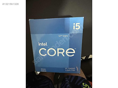Acil Satılık Temiz i5 12400F İşlemci + H610M-K ARGB DDR5 Anakart
