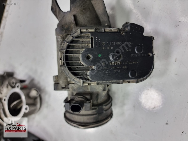Mercedes S Gaz Kelebeği
