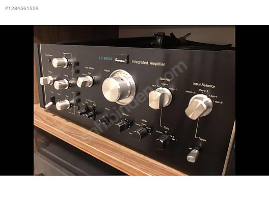 Transistör Çıkışlı Sansui Entegre Amfi