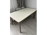 Bellona Mavenna Açılır Masa 6 adet Sandalyesi ile Birlikte