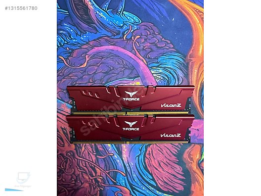 T-Force Team Vulcan Z Red 32 GB (16x2) 3200 MHz CL16 DDR4