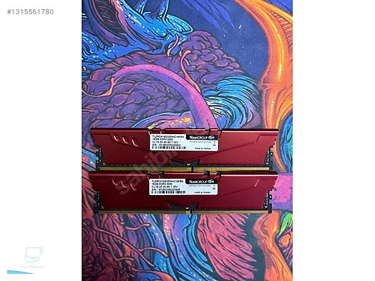 T-Force Team Vulcan Z Red 32 GB (16x2) 3200 MHz CL16 DDR4