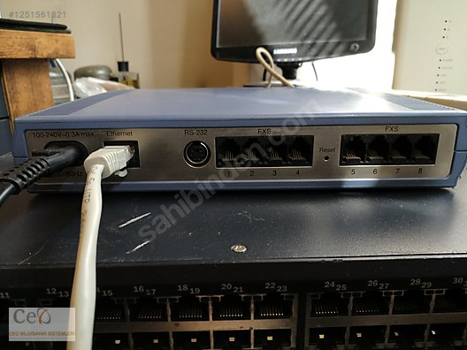 Audiocodes MP-118 8FXS/AC/H323 Voip Gateway - Voip Gateway ilanları ...