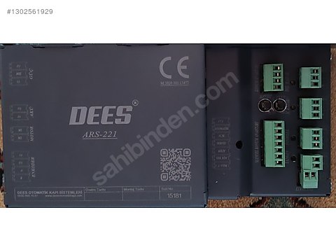DEES marka ARS-221 fotoselli/otomatik kayar kapı kontrol kartı