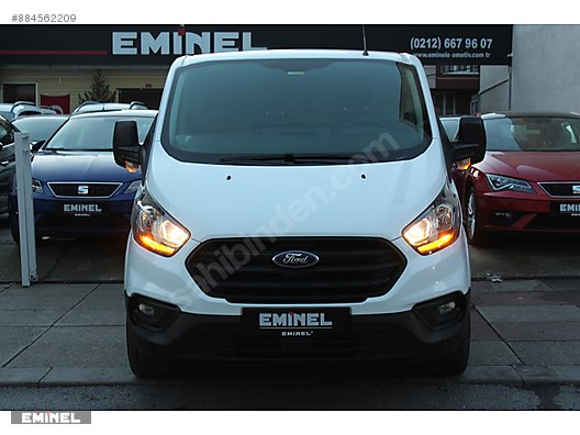 blue ford transit custom