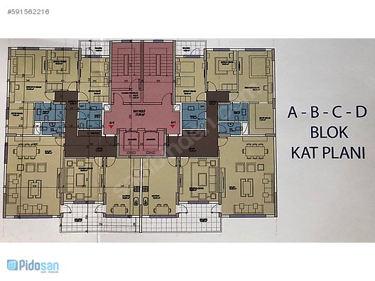 İnşaat Firmasından 4+1, 174 m² Satılık Daire 710.000 TL�ye sahibinden