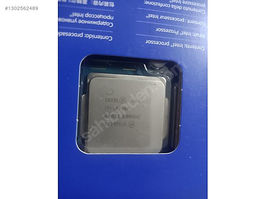 Intel Core i7 8 çekirdek işlemci sahibinden.comda - 1302562489
