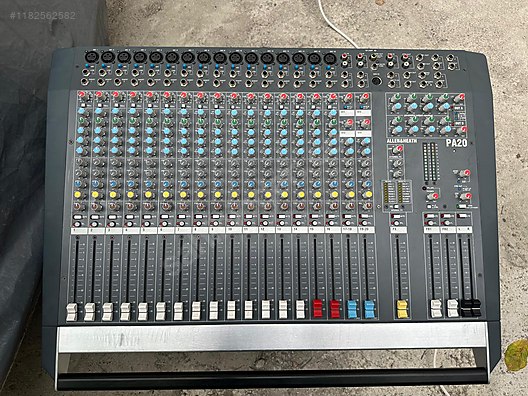 Allen Heath PA20 20 Kanal Mikser Efekli Deck sahibinden.comda