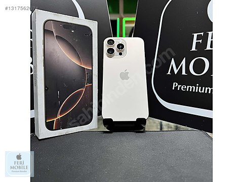 Apple / iPhone 16 Pro Max / 16 PRO MAX 256GB PİL90 ORİJİNAL