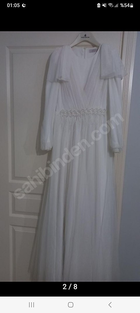 beyaz elbise