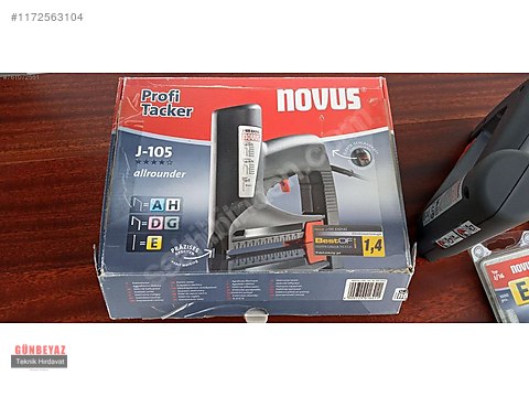 NOVUS J 105-EADHG MADE IN GERMANY ELEKTRİKLİ ZIMBA VE ÇİVİ ÇAKMA ...