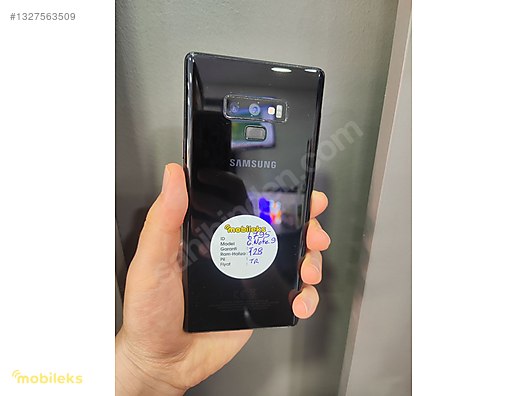 128 GB Siyah Samsung Galaxy Note 9 N960 Cep Telefonu - 1327563509
