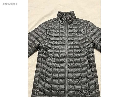 north face thermoball gray