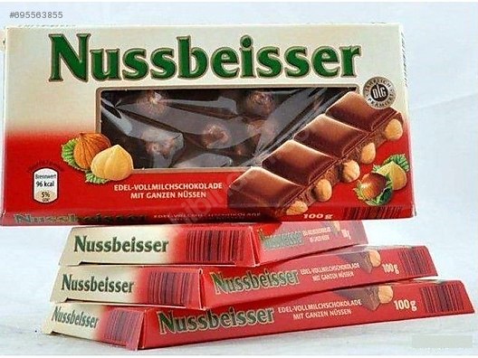 Nussknacker Tüm Fındıklı Çikolata Şekerli Besinler Çeşitleri, Yiyecek