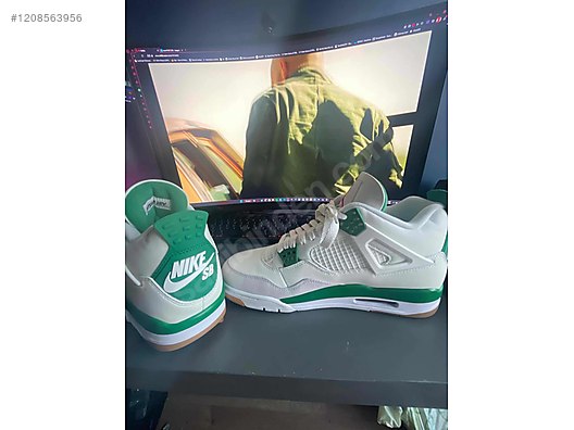 S f r Fatural Jordan 4 SB Pine Green Erkek Gunluk Ayakkab Modelleri sahibinden da 1208563956