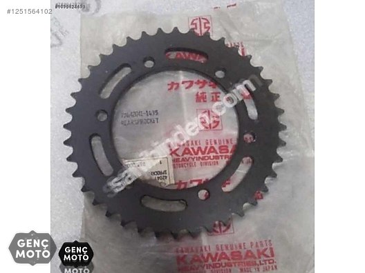 Şanzıman / 42041-1435 Kawasaki ZX6-R ZZR 600 Arka Zincir Dişlisi
