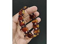 ROLEX MODEL ORİJİNAL KAYA DAMLA KEHRİBAR YETİŞKİN BİLEKLİK