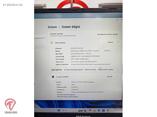 İkinci El ve Sıfır Alışveriş / Oyunculara Özel / Oyun Bilgisayarı / Oyuncu Laptop / MSI