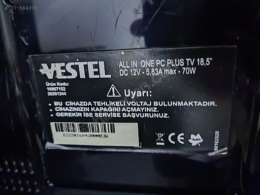 Vestel All in One PC Plus TV - Alışveriş :: Sıfır, İkinci El Ürünlerle sahibinden.com'da