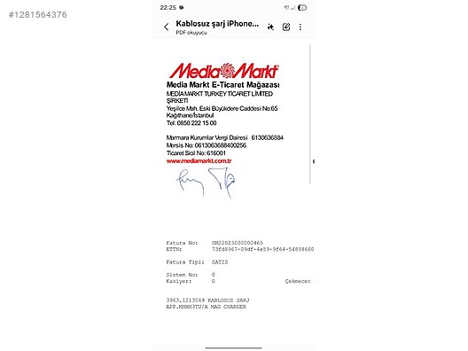 İkinci El ve Sıfır Alışveriş / Cep Telefonu & Aksesuar / Aksesuar / Şarj Cihazı