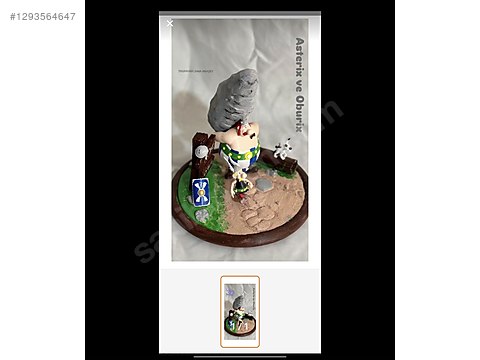 Asterix ve Oburix 3d Figür 25 cm sahibinden.comda - 1293564647