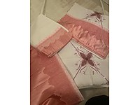 Kapitone işlemeli oyalı nevresim takımı #1281564715