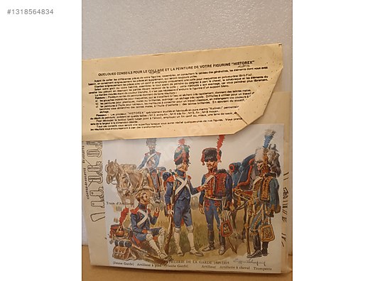 Historex 653, Artillerie De La Garde, Officer, 54 mm Plastik Fig