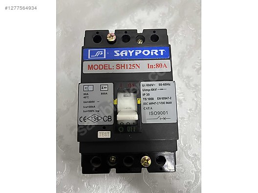 İkinci El ve Sıfır Alışveriş / Bahçe & Yapı Market / Yapı Malzemeleri / Elektrik Tesisatı / Sigorta