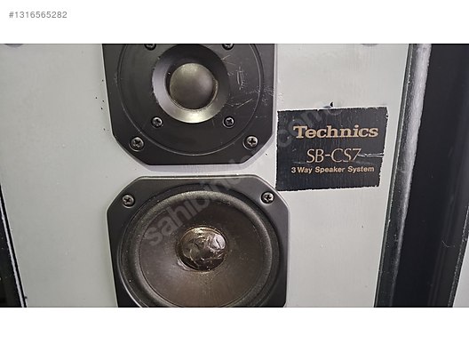 TECHNİCS SB-CS7 ÜÇ YOLLU HOPARLÖR on sahibinden.com - 1316565282