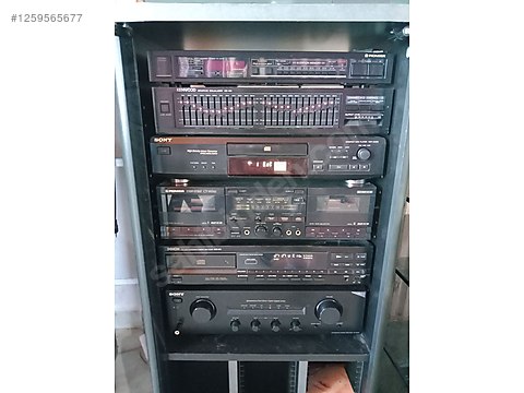 MÜZİK SETİ Sony.Pioneer,kenwood - İkinci El Sony Müzik Seti & Teyp