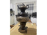 Semaver bakır işleme